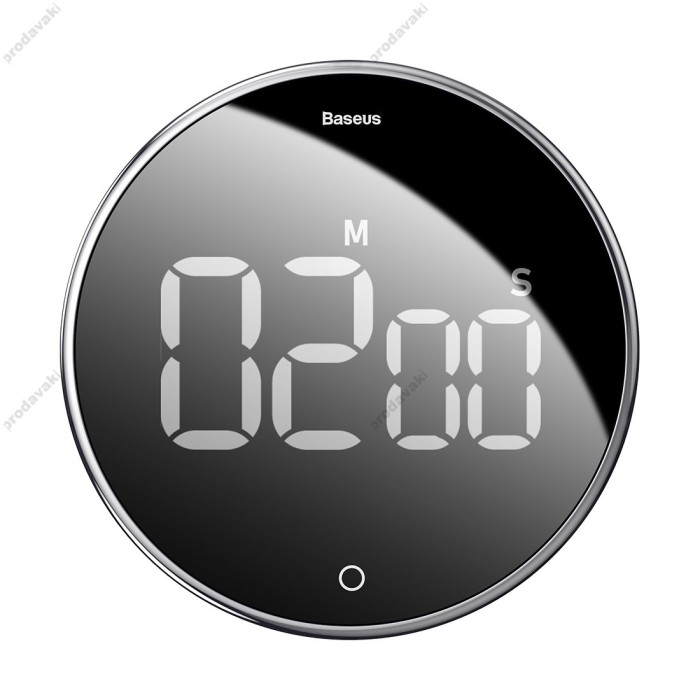 Таймер побутовий Baseus heyo rotation countdown timer Black ACDJS-01