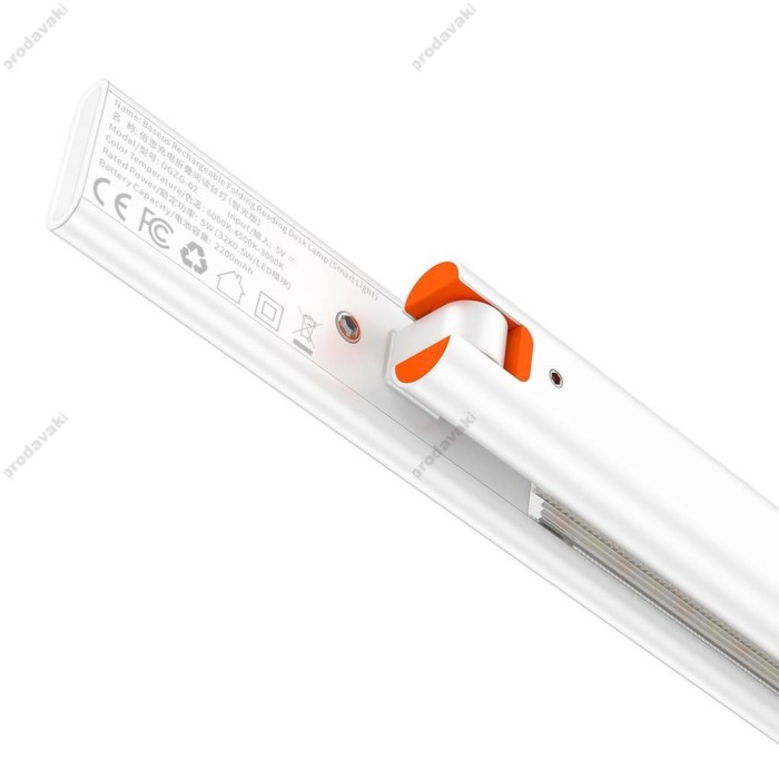 Настільна лампа Baseus Smart Eye Series Charging Folding Reading Desk White (DGZG-02)