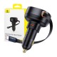 Автомобільний зарядний пристрій Baseus Enjoyment Pro Car Charger Type-C Cable 60W Cluster Black C00057802111-01