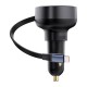 Автомобільний зарядний пристрій Baseus Enjoyment Pro Car Charger Type-C Cable 60W Cluster Black C00057802111-01