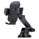 Автомобільний тримач Baseus UltraControl Go Series Clamp-Type Phone Holder Black C40361600111-00