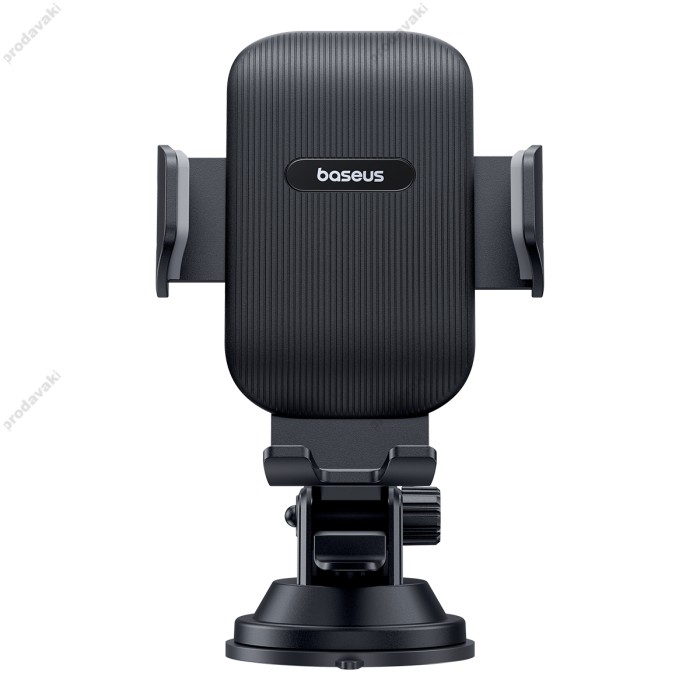 Автомобільний тримач Baseus UltraControl Go Series Clamp-Type Phone Holder Black C40361600111-00