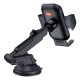 Автомобільний тримач Baseus UltraControl Go Series Clamp-Type Phone Holder Black C40361600111-00