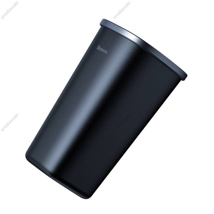 Автомобільний контейнер для сміття Baseus Dust-free Vehicle-mounted Trash Can Black CRLJT-A01