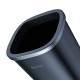 Автомобільний контейнер для сміття Baseus Dust-free Vehicle-mounted Trash Can Black CRLJT-A01
