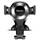 Автомобільний тримач Baseus Osculum Type Gravity Car Mount Black-silver SUYL-XP0S