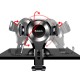 Автомобільний тримач Baseus Osculum Type Gravity Car Mount Black-silver SUYL-XP0S