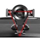 Автомобільний тримач Baseus Osculum Type Gravity Car Mount Black-silver SUYL-XP0S