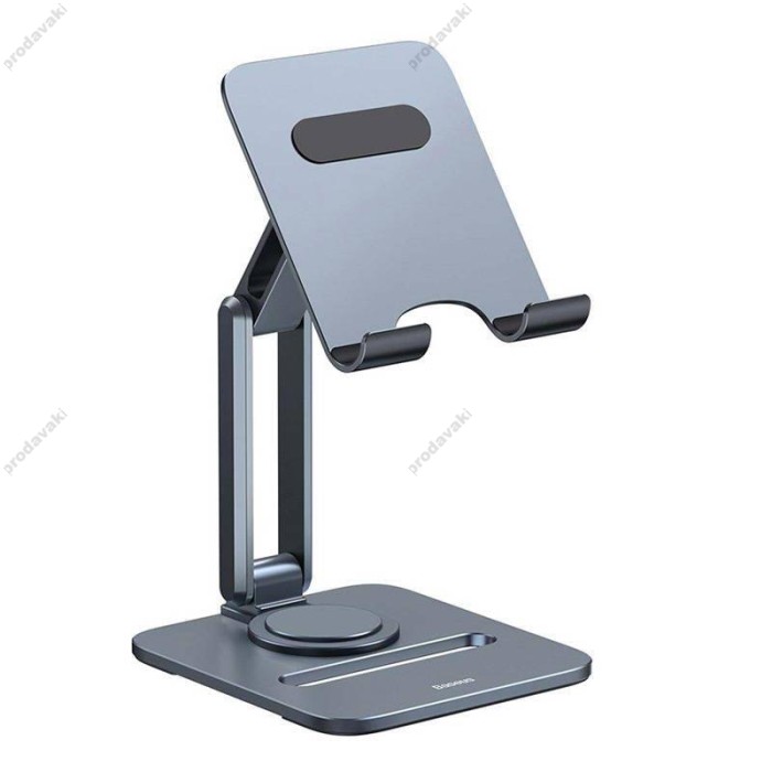 Підставка Baseus Desktop Biaxial Foldable Metal Stand (for Tablets) Grey B10431801811-00