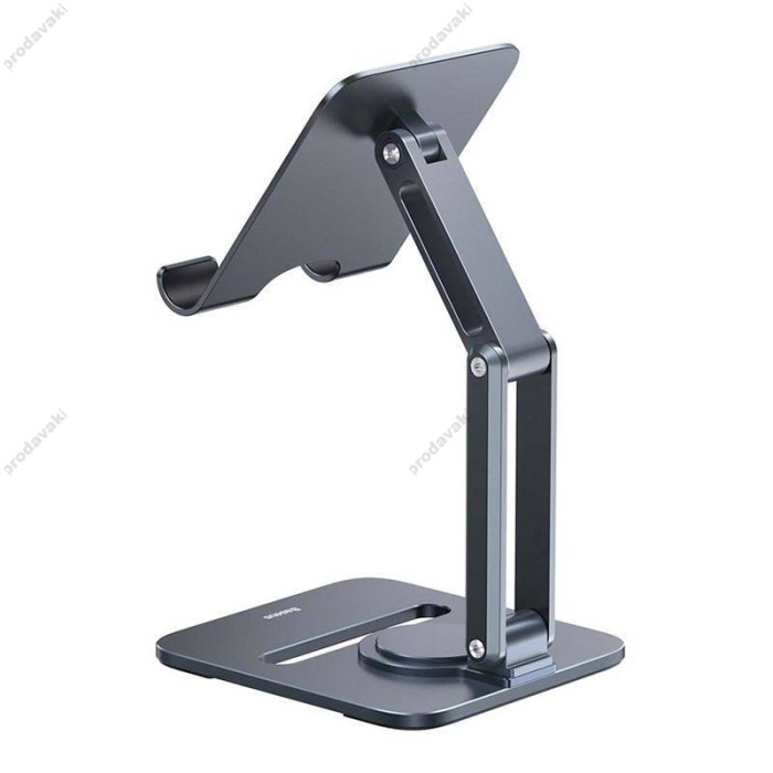 Підставка Baseus Desktop Biaxial Foldable Metal Stand (for Tablets) Grey B10431801811-00