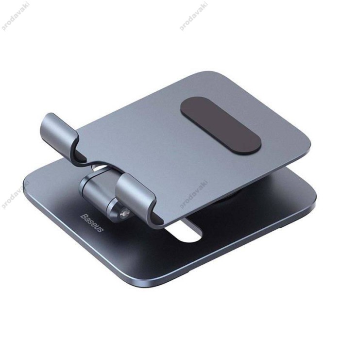 Підставка Baseus Desktop Biaxial Foldable Metal Stand (for Tablets) Grey B10431801811-00