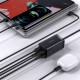 Мережевий зарядний пристрій Baseus GaN3 Pro Desktop Fast Charger 2C+2U 65W EU Cable Type-CtoType-C 100W 1m Black CCGP040101