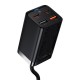 Мережевий зарядний пристрій Baseus GaN3 Pro Desktop Fast Charger 2C+2U 65W EU Cable Type-CtoType-C 100W 1m Black CCGP040101