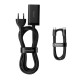 Мережевий зарядний пристрій Baseus GaN3 Pro Desktop Fast Charger 2C+2U 65W EU Cable Type-CtoType-C 100W 1m Black CCGP040101
