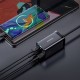 Мережевий зарядний пристрій Baseus GaN3 Pro Desktop Fast Charger 2C+2U 65W EU Cable Type-CtoType-C 100W 1m Black CCGP040101