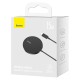 Бездротовий зарядний пристрій Baseus Simple Mini3 Magnetic Wireless Charger 15W Black CCJJ040001