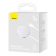 Бездротовий зарядний пристрій Baseus Simple Mini3 Magnetic Wireless Charger 15W Silver CCJJ040012