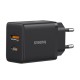 Мережевий зарядний пристрій Baseus Cube Fast Charger C+U 20W EU Cluster Black P10111403113-00