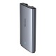 Мережевий зарядний пристрій Baseus GaN5 Pro Ultra-Slim Fast Charger C+U Type-C cable 65W Grey CCGP150113