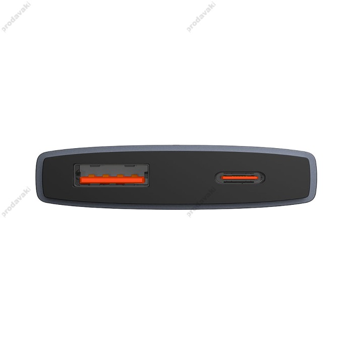 Мережевий зарядний пристрій Baseus GaN5 Pro Ultra-Slim Fast Charger C+U Type-C cable 65W Grey CCGP150113