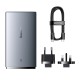 Мережевий зарядний пристрій Baseus GaN5 Pro Ultra-Slim Fast Charger C+U Type-C cable 65W Grey CCGP150113