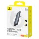 Мережевий зарядний пристрій Baseus GaN5 Pro Ultra-Slim Fast Charger C+U Type-C cable 65W Grey CCGP150113