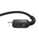 Кабель Baseus Unbreakable Series Fast Charging Type-C to Type-C 100W 5A 1m Black P10355800111-00