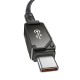 Кабель Baseus Unbreakable Series Fast Charging Type-C to Type-C 100W 5A 1m Black P10355800111-00