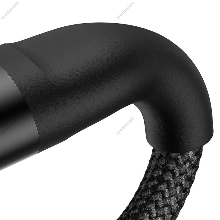 PD кабель Baseus Flash Series Ⅱ One for three Type-C to M+L+C 100W 1.5m Black CASS030201