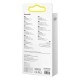 PD кабель Baseus Flash Series Ⅱ One-for-three USB to M+L+C 100W 1.2m Black CASS030001