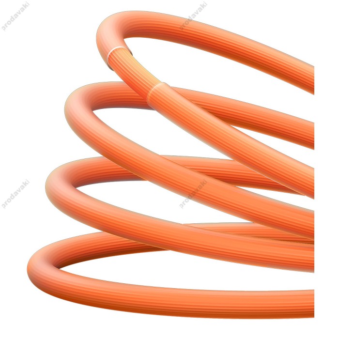 USB кабель Baseus CoolPlay Series Fast Charging Cable USB to Lightning 2.4A 2m Orange CAKW000507