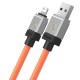 USB кабель Baseus CoolPlay Series Fast Charging Cable USB to Lightning 2.4A 2m Orange CAKW000507