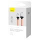 USB кабель Baseus CoolPlay Series Fast Charging Cable USB to Lightning 2.4A 2m Orange CAKW000507