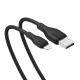 Кабель USB Baseus Pudding Series Fast Charging Cable USB to Lightning Iphone 2.4A 2m Black P10355700111-01