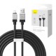 USB кабель Baseus CoolPlay Series Fast Charging Cable USB to Lightning 2.4A 2m Black CAKW000501