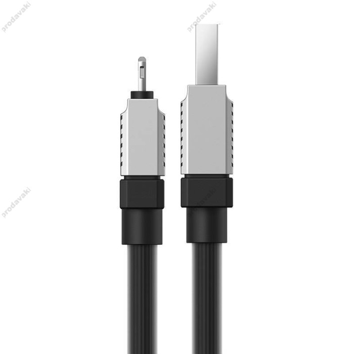 USB кабель Baseus CoolPlay Series Fast Charging Cable USB to Lightning 2.4A 2m Black CAKW000501