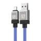 USB кабель Baseus CoolPlay Series Fast Charging Cable USB to Lightning 2.4A 2m Blue CAKW000503