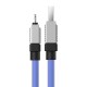 USB кабель Baseus CoolPlay Series Fast Charging Cable USB to Lightning 2.4A 2m Blue CAKW000503