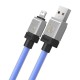USB кабель Baseus CoolPlay Series Fast Charging Cable USB to Lightning 2.4A 2m Blue CAKW000503