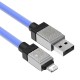 USB кабель Baseus CoolPlay Series Fast Charging Cable USB to Lightning 2.4A 2m Blue CAKW000503