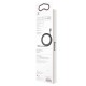 Кабель Baseus Yiven M01 Type-C to AUX(3,5) 1,2m. Black CAM01-01 Black