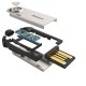Автомобільний Bluetooth адаптер Baseus BA01 BT USB to AUX cable Black CABA01-01