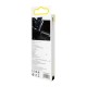 Автомобільний Bluetooth адаптер Baseus BA01 BT USB to AUX cable Black CABA01-01