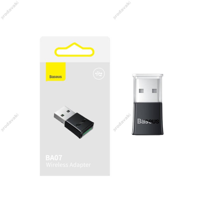 Бездротовий Bluetooth адаптер Baseus BA07 Wireless Adapter Black ZJBA010001