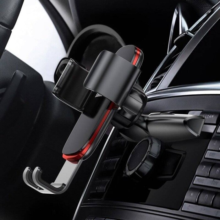 Автомобільний тримач у CD роз'єм Baseus Metal Age Gravity Car Mount Black SUYL-J01