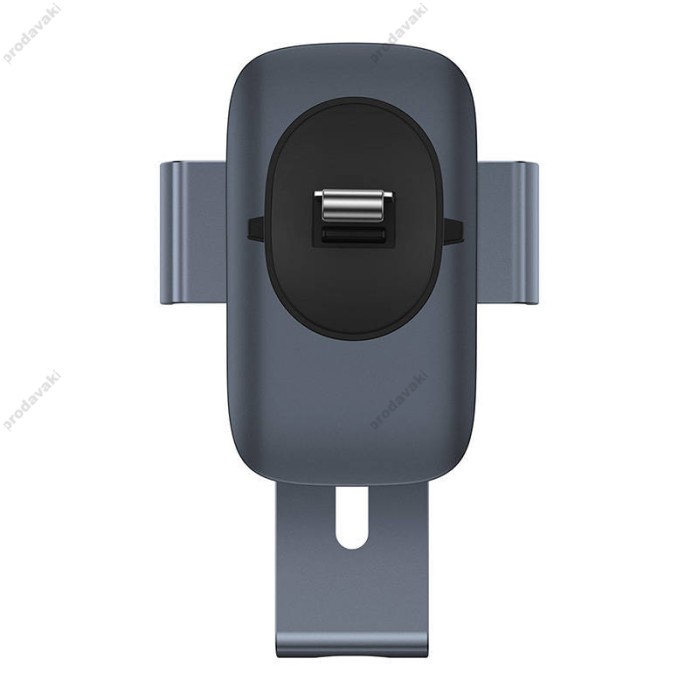 Автомобільний тримач Baseus Metal Age Ⅱ Gravity Car Mount (Air Outlet Version) Dark Grey SUJS000013