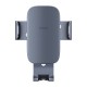 Автомобільний тримач Baseus Metal Age Ⅱ Gravity Car Mount (Air Outlet Version) Dark Grey SUJS000013