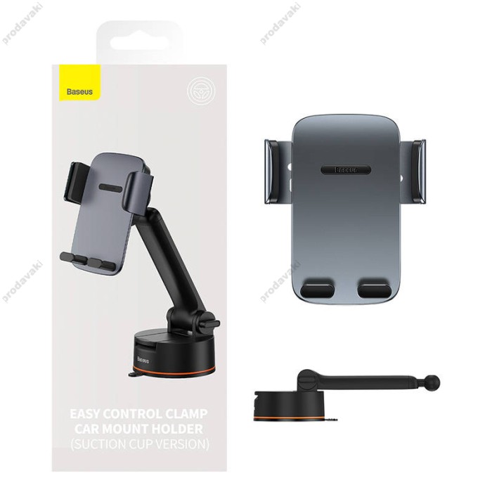 Автомобільний тримач Baseus Easy Control Clamp Car Mount Holder Pro Tarnish SUYK020014