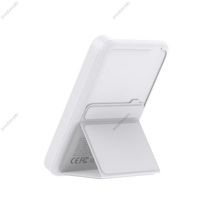 Повербанк портативний акумулятор Power bank XO PR211 MagSafe магнітний 22.5W 10000 mAh White