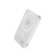Повербанк портативний акумулятор Power bank XO PR212 MagSafe магнітний 15W 5000 mAh White